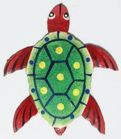Metal sea turtle