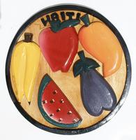 Round Wooden Fruit decor