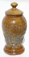 Vase with Haitian map
