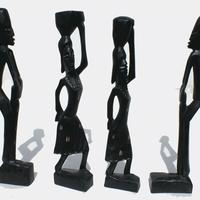 Black statues