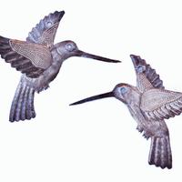 Metal Hummingbirds