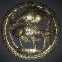 Metal Fishes wall decor