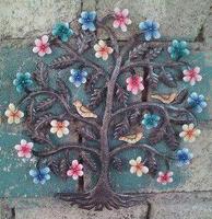 Tree of life with flowers