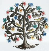 Tree of life with flowers