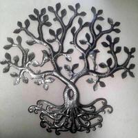 Haitian art metal tree of life