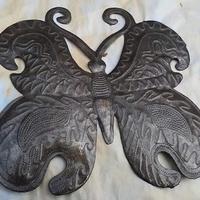 Large metal butterfly