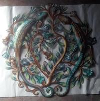 Tree of life with lizards