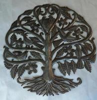 Tree of life with birds, Haitian art