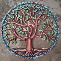 Tree of life with birds